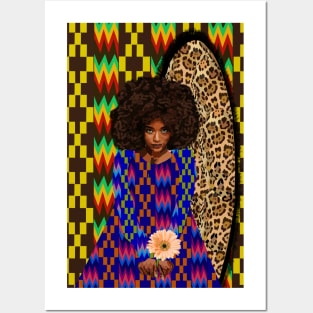 African Beauty Posters and Art